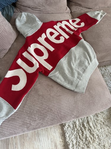 Supreme hoodie big logo - gr., m