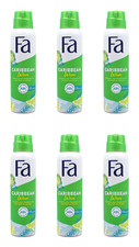 Fa Caribbean Wave Deodorant Deo Spray , 6x150ml EAN4015100429282