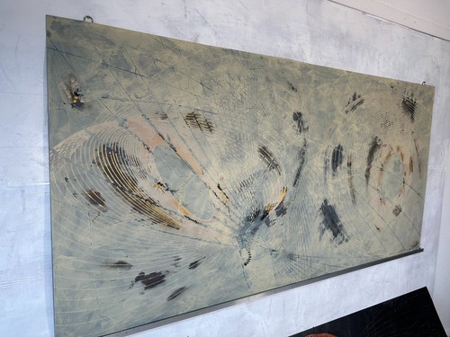 Kunstwerk schiefer naturstein - ,