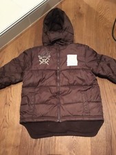 weekend a la mer ~ dicke wattierte Winterjacke braun Gr. 128/8 Jahre NEUw