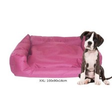 Hundebett TB5022XXL rot Hundekorb Hundekissen Hundesofa Tierbett Schlafplatz 
