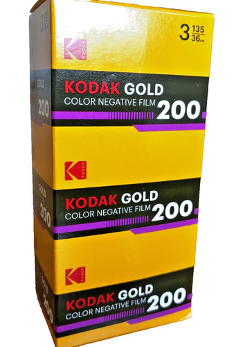 Kodak gold 200 iso - gold,