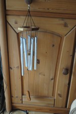 Windspiel, Klangspiel, groß, Metall & Holz, heller Klang, neu