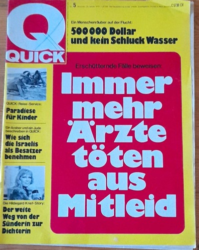 Quick zeitschrift heft - quick,
