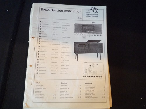 Original service manual - original,