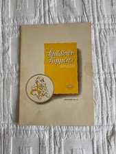 Original Katalog "SCHILDKRÖT-PUPPEN BEKLEIDET", Preisliste Nr. 121, 