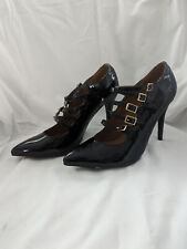 Giaro High Heels Pumps Stiletto, Größe 45, schwarz