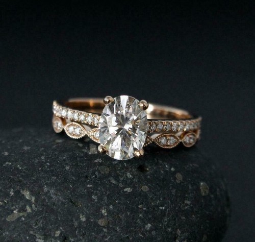 Ovaler diamant - 2,50, ct