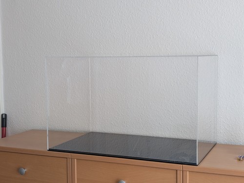 Acrylglas vitrine bxtxh 400 - 400, x