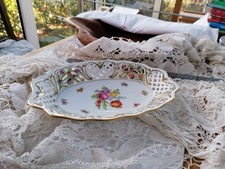 Ovale Porzellan Schale Vintage