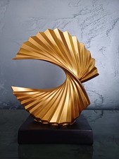 Abstrakte Skulptur Harz Modern