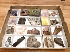 Mineralien/Mineraliensammlung - Konvolut/Lot/Flat/Kiste/Karton 03
