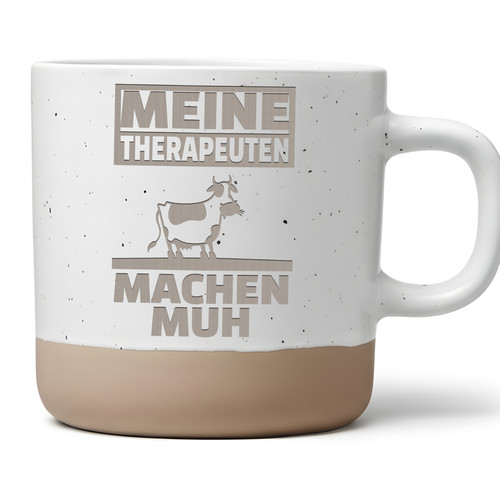 Kuh tasse meine therapeuten - tasse,