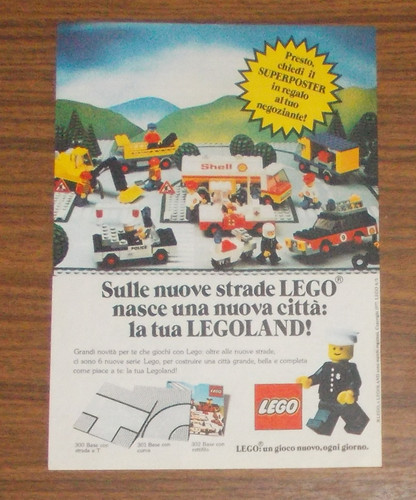 Seltene werbung lego legoland - werbung,