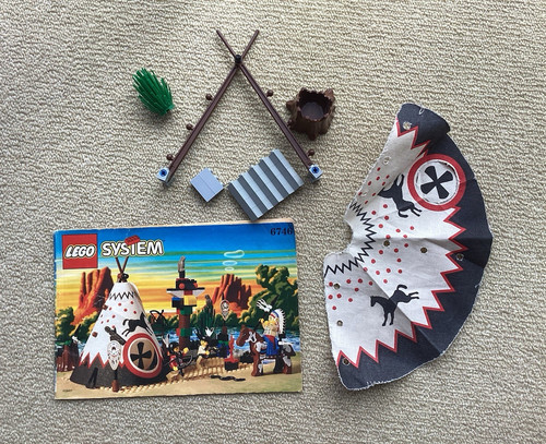 Lego chief tepee 6746 - lego, chief's