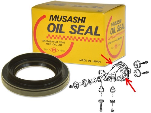 öldichtring differential - Öldichtring,