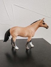Schleich Modell Pferd Repainted Vollblut Wallach Falbe