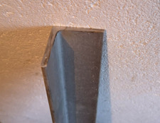 V4A Edelstahl Winkelstahl Winkelprofil 50/50 x 5 mm 110 cm 1,1 m