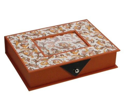Safe kassette leonardo orange - safe,