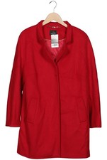 Madeleine Mantel Damen Jacke Parka Gr. EU 44 Wolle Rot #azoni43