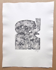 Gerd Winner handsigniert Radierung auf Bütten 1966 49 x 39 cm