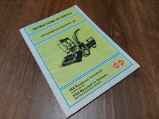 ?BA DDR VEB KOMBINAT FORTSCHRITT LANDMASCHINEN FELDHÄCKSLER E 281 FRANZÖSISCH