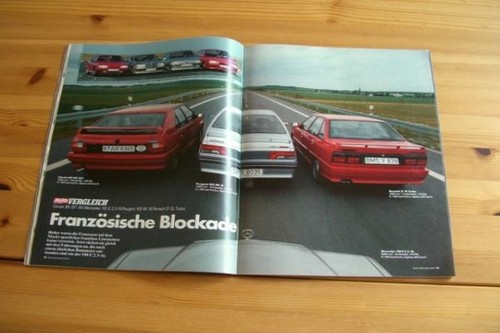 Autozeitung 15168 peugeot 405 - peugeot,