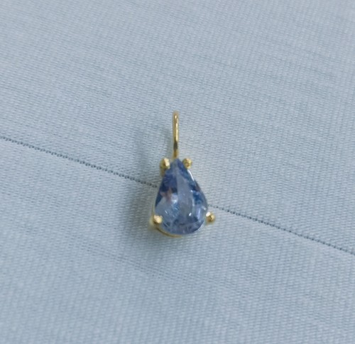 14k gelbgold anhänger mit - 14k,