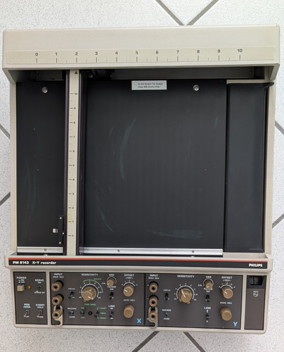 Philips 8143 y recorder - philips, x-y