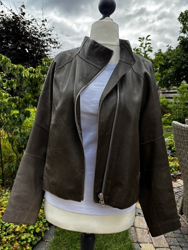 Jacke leder von drykorn braun - von,