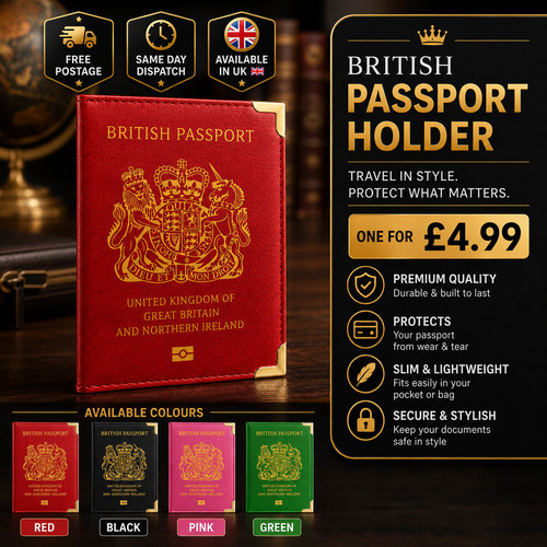 Britische reisepasshülle neu - britische,