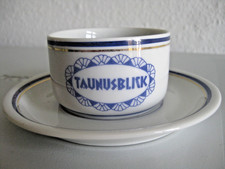 Art Deco Porzellan Mokka Tasse TAUNUS BLICK Bensinger Mannheim Hutschenreuther