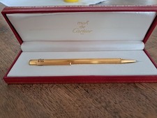 cartier kugelschreiber gold