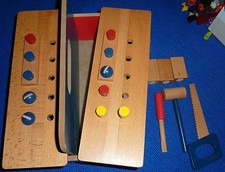 Kleine Kinder Holzwerkbank