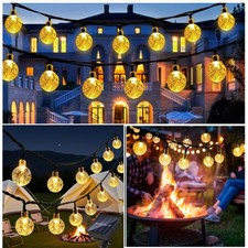 LED Solar Lichterkette außen