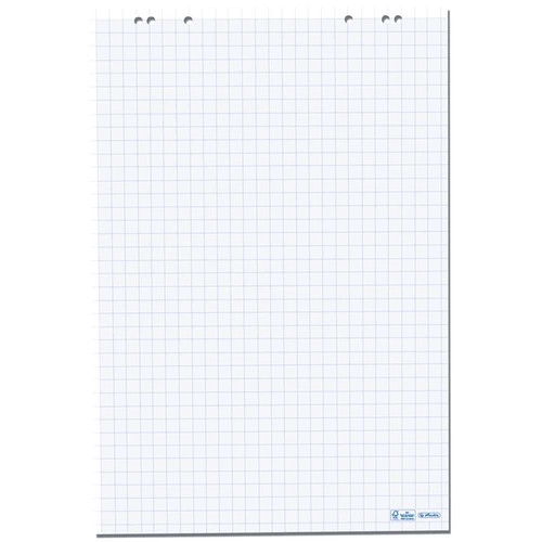 Herlitz flipchartblock kariert - herlitz,