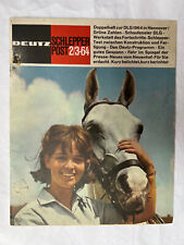 Prospekt / Zeitschrift von DEUTZ "Schlepper Post" Ausgabe 2/3 von 1964, ORIGINAL