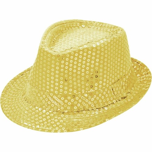 Pailletten hut gold herren - pailletten,
