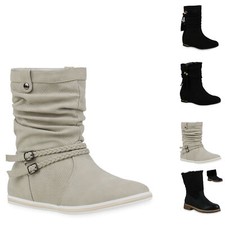 Damen Stiefeletten Stiefel