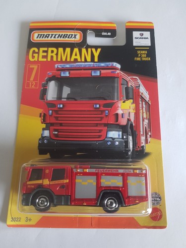 Matchbox germany scania - matchbox, germany:
