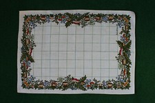 Geschirrtuch, Reinleinen, Motiv Pilze, neu