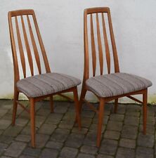 2 Koefoed-Stuhl Stühle EVA dining-chair 60er danish Design helles Holz shabby