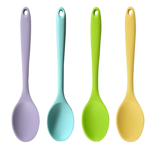 Kochlöffel silikon set - silikon, 4