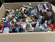 1 Karton Figuren Sammlung Konvolut Schleich Bully MOTU Starwars Biegefiguren 2