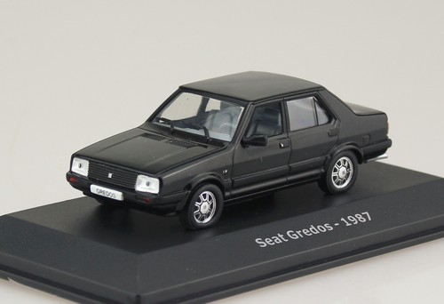 Seat gredos 1987 - schwarz, 1:43