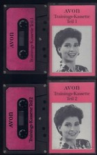 Avon Trainings-Kassette Teil 1 + 2 Anregungen Produkte Proben MC Cassette 100