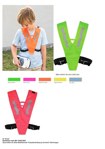 Warnweste safety collar with - safety,