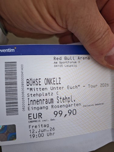 Ticket böhse onkelz tour - 1,