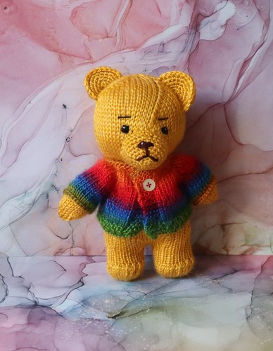 Bär teddy gestrickt - bär,,