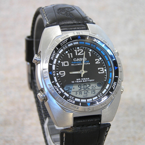 90s casio amw - amw-700, fishing